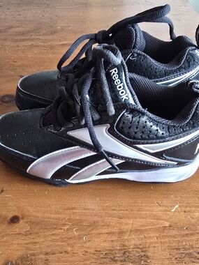 Reebok Kids Black Soccer Shoes 12.5